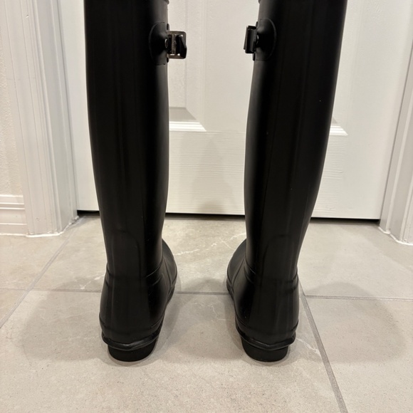 Hunter Original Tall Boots Size US 9M-10F - Picture 4 of 9